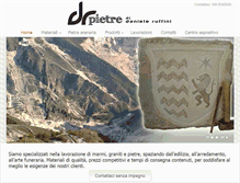 Tablet Screenshot of drpietre.it